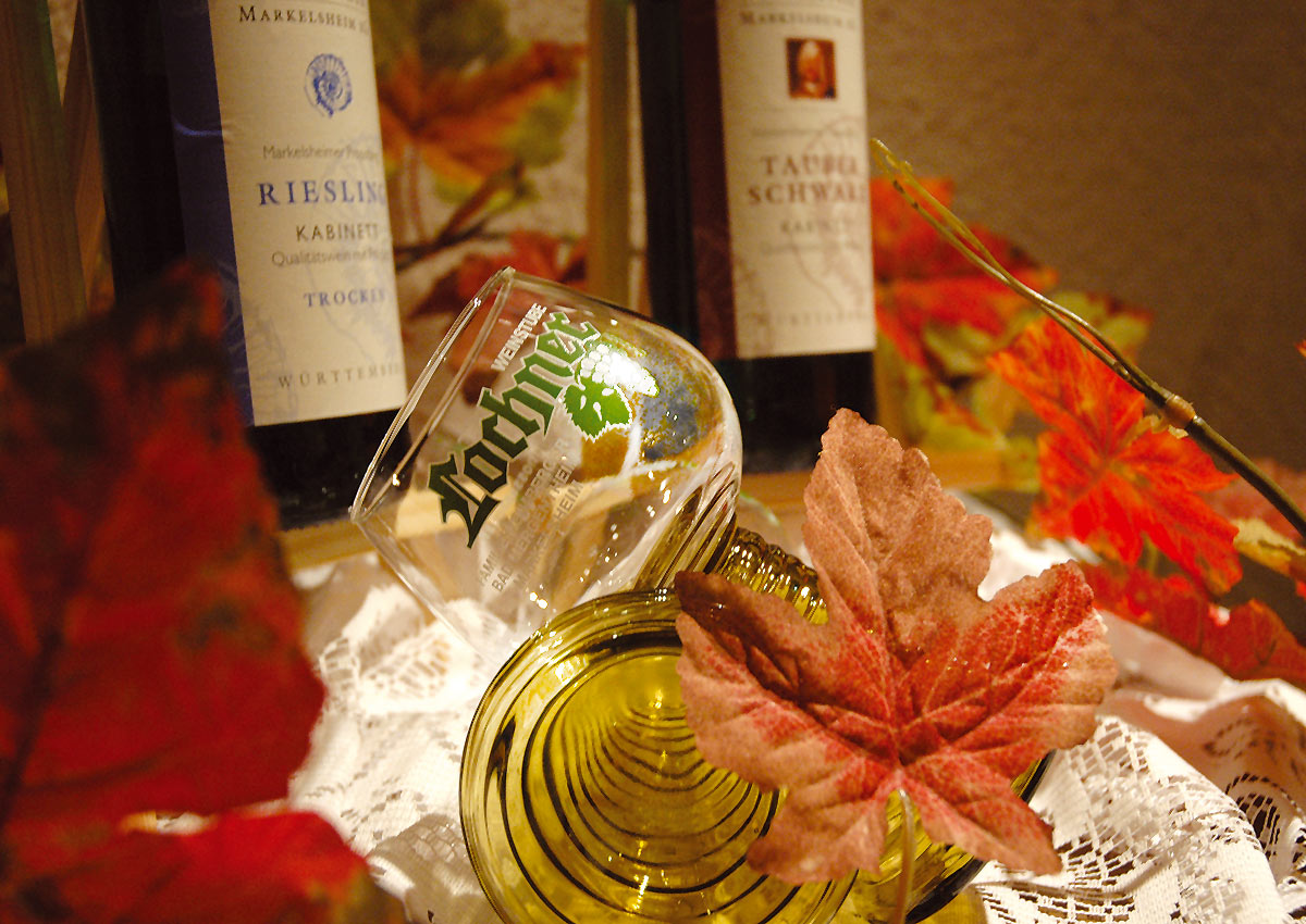 Regionale erlesene Weine und leckere Speisen im Flair Hotel Weinstube Lochner geniessen